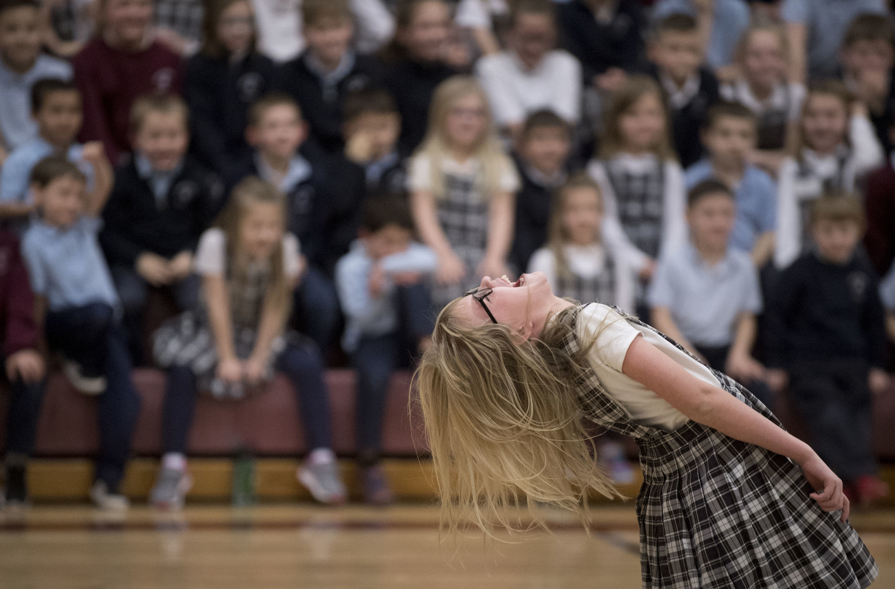 Harlem Globetrotters at St. Peter's Catholic School, 1.23